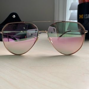 Diff Eyewear Dash Pink Sunglasses